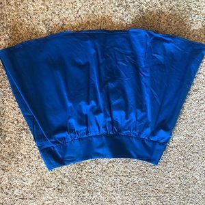 Blue shirt skirt